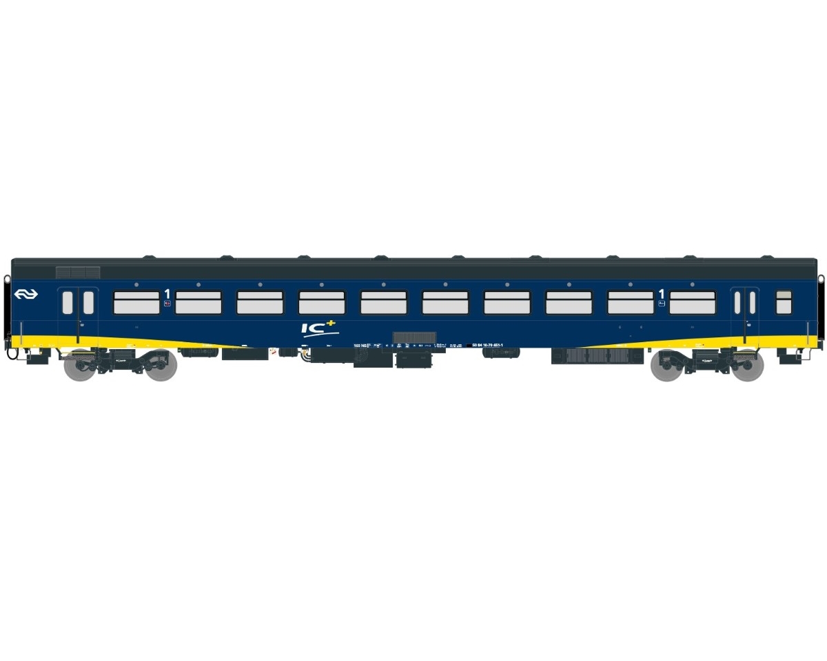 NS ICR Plus Reisezugwagen A ( Farbe Blau)
