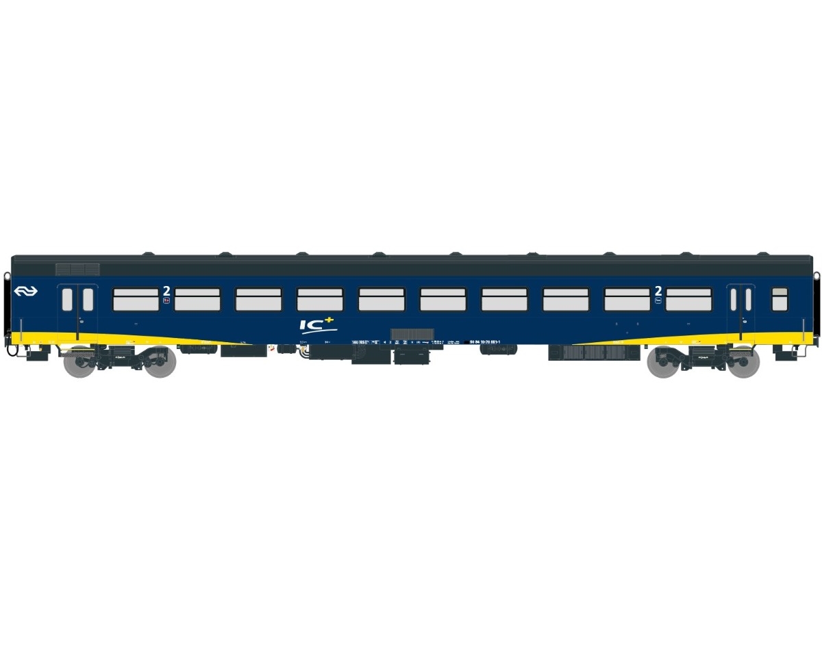 NS ICR Plus Reisezugwagen B ( Farbe Blau)