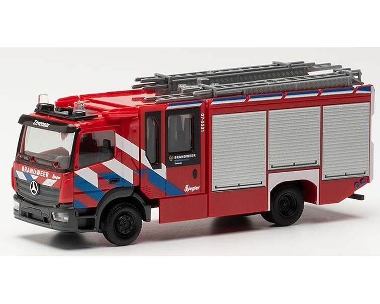 Mercedes Benz Atego Ziegler Z-Cab Brandweer Zevenaar (NL)