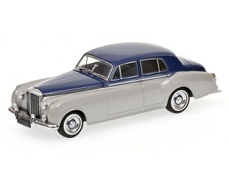 Bentley S2 standard Saloon 1960 zilver/blauw  oplage 2544