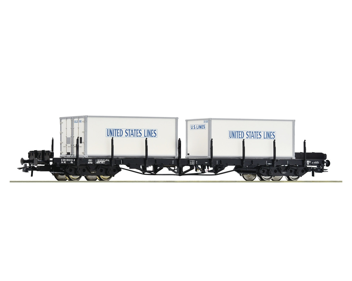 RONGENWAGEN NS MET 2 CONTAINERS UNITED STATES LINES