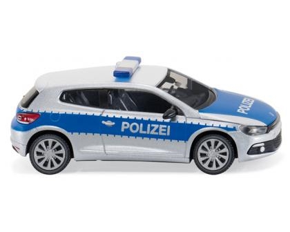 VW Scirocco polizei